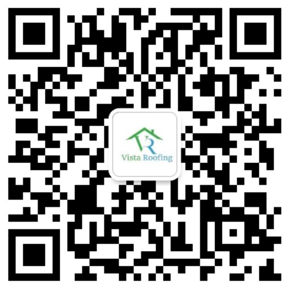 Vista Roofing Inc wechat qrcode, the roofer you can always trust in Oshawa, Pickering and Ajax